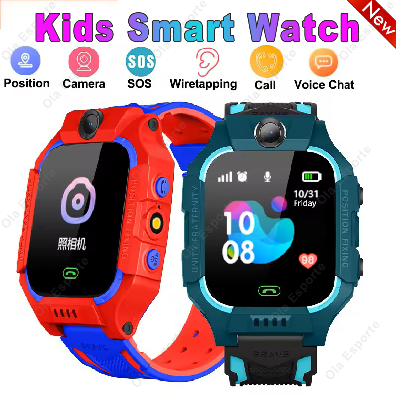 Smartwatch Watches Birthday Gift For Boys - Reloj inteligente para niños, tarjeta Sim