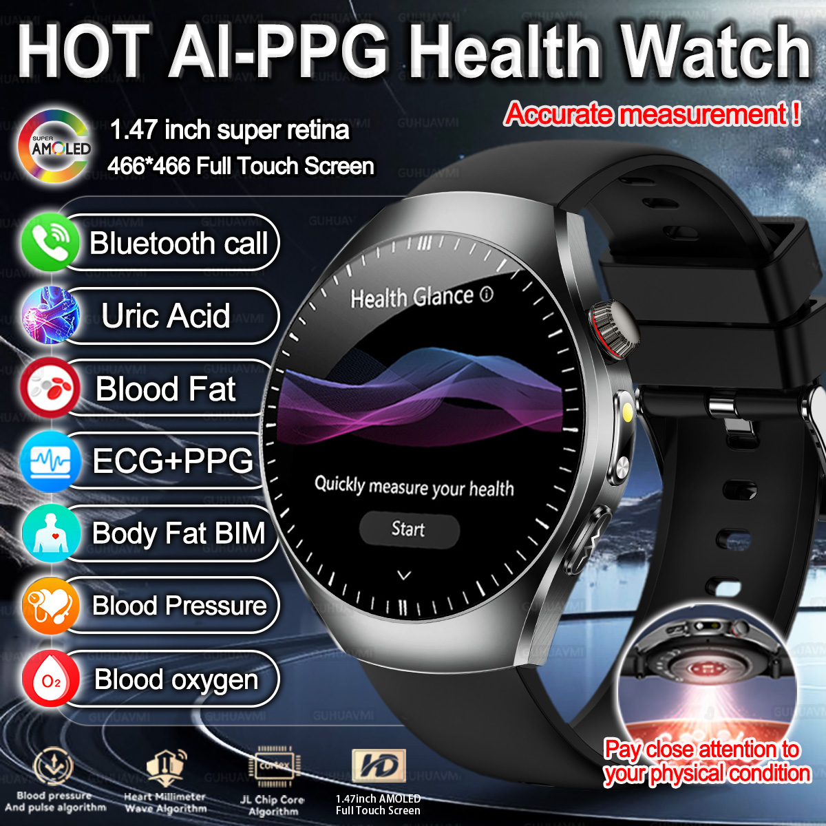 Smartwatch Watches For Women Branded - Nueva marca 2026 actualización control de