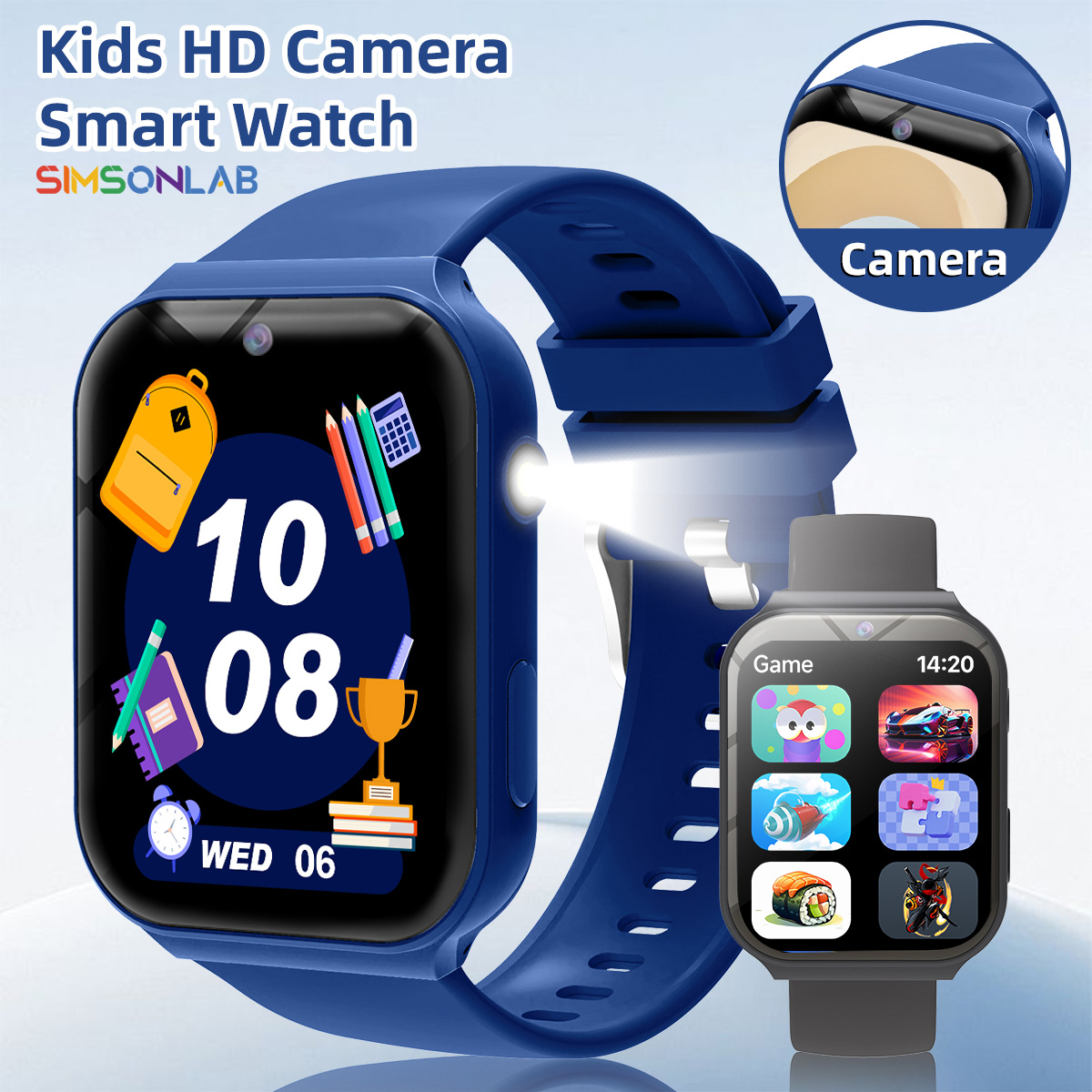 Smartwatch Watches Birthday Gift For Boys - Reloj Inteligente 2026 para Niños, con