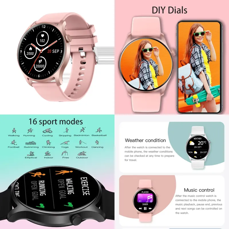 Watch Smartwatch Android - Reloj Inteligente SENBONO MAX8 para Hombre