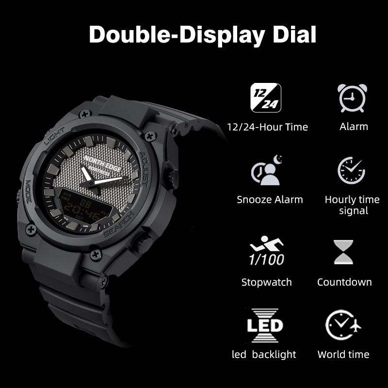 Watch Display Pillow - Reloj digital inteligente NORTH EDGE FORTRESS