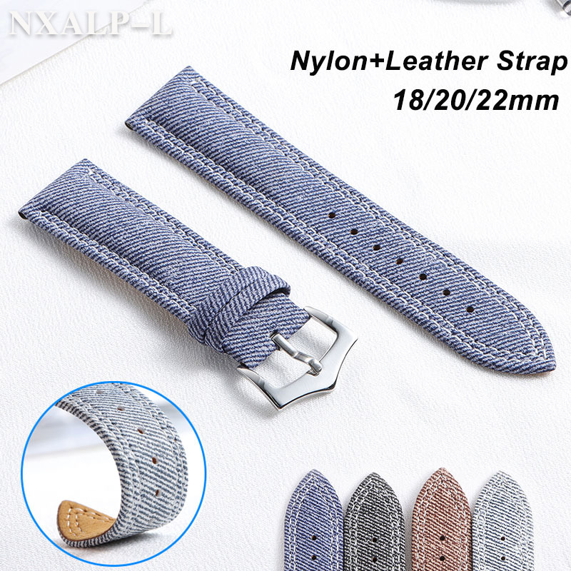 Correa de reloj de nailon de l - Omega Watches Smartwatch reseña y precio