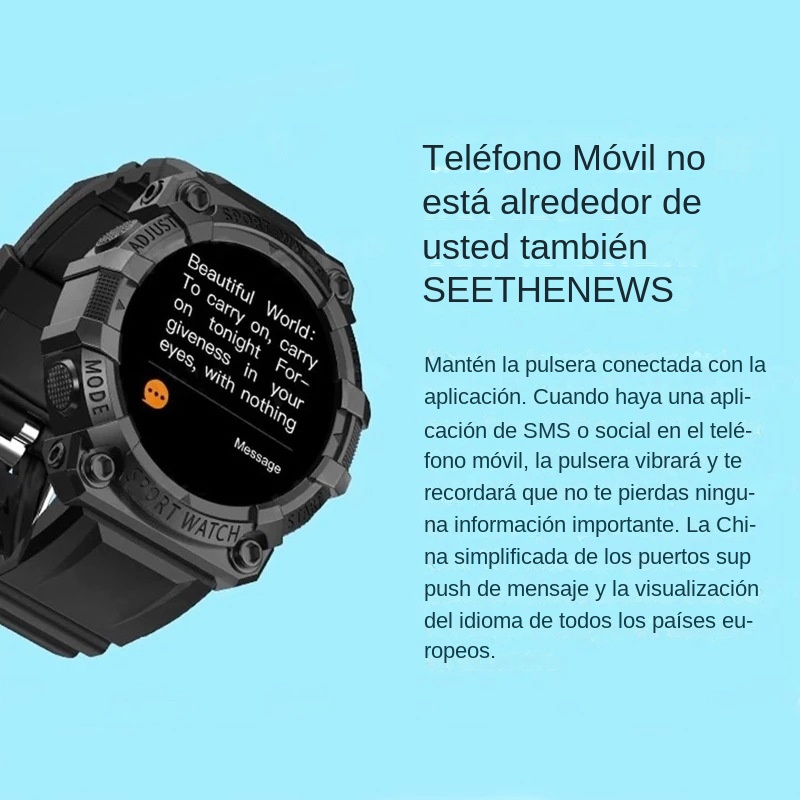 Y56 nuevo reloj inteligente ho - Watch Display Pillow reseña y precio