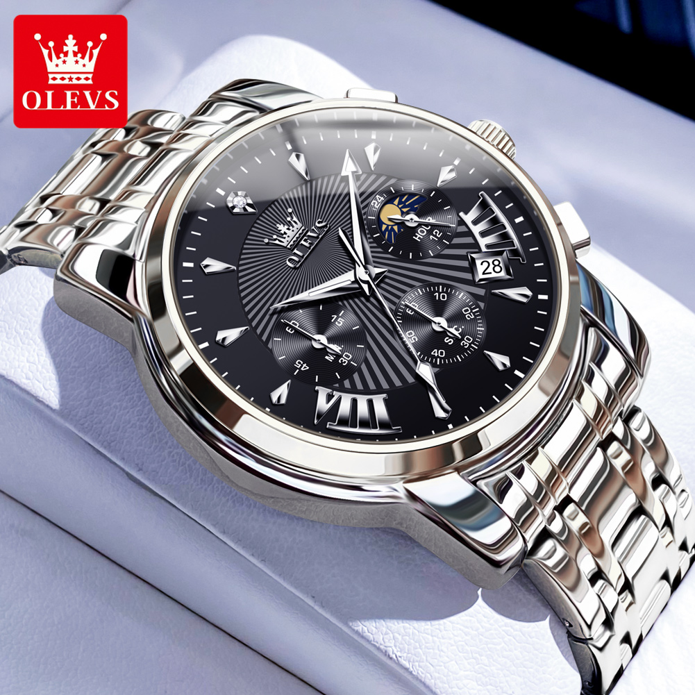 OLEVS relojes para hombre tend - Smartwatch Trending Watches For Men reseña y precio