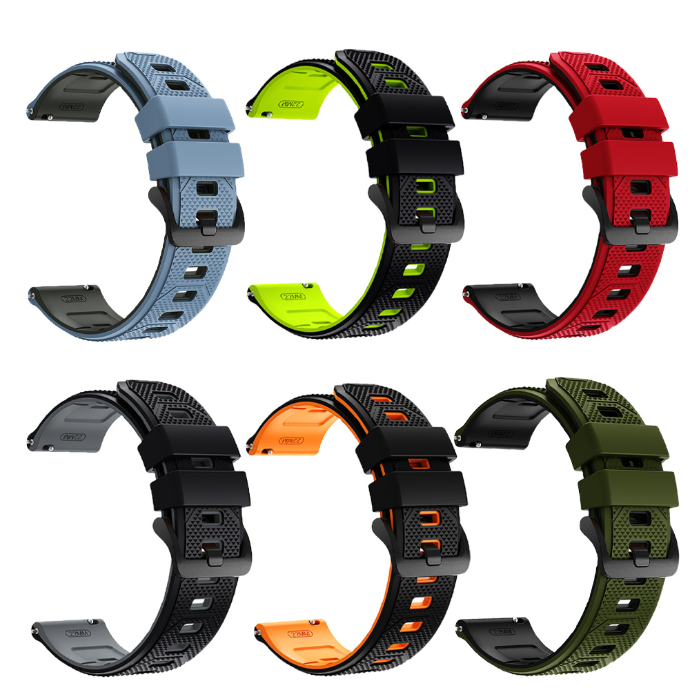 Correa de silicona suave de 22 - Smartwatch Running Watches For Men reseña y precio