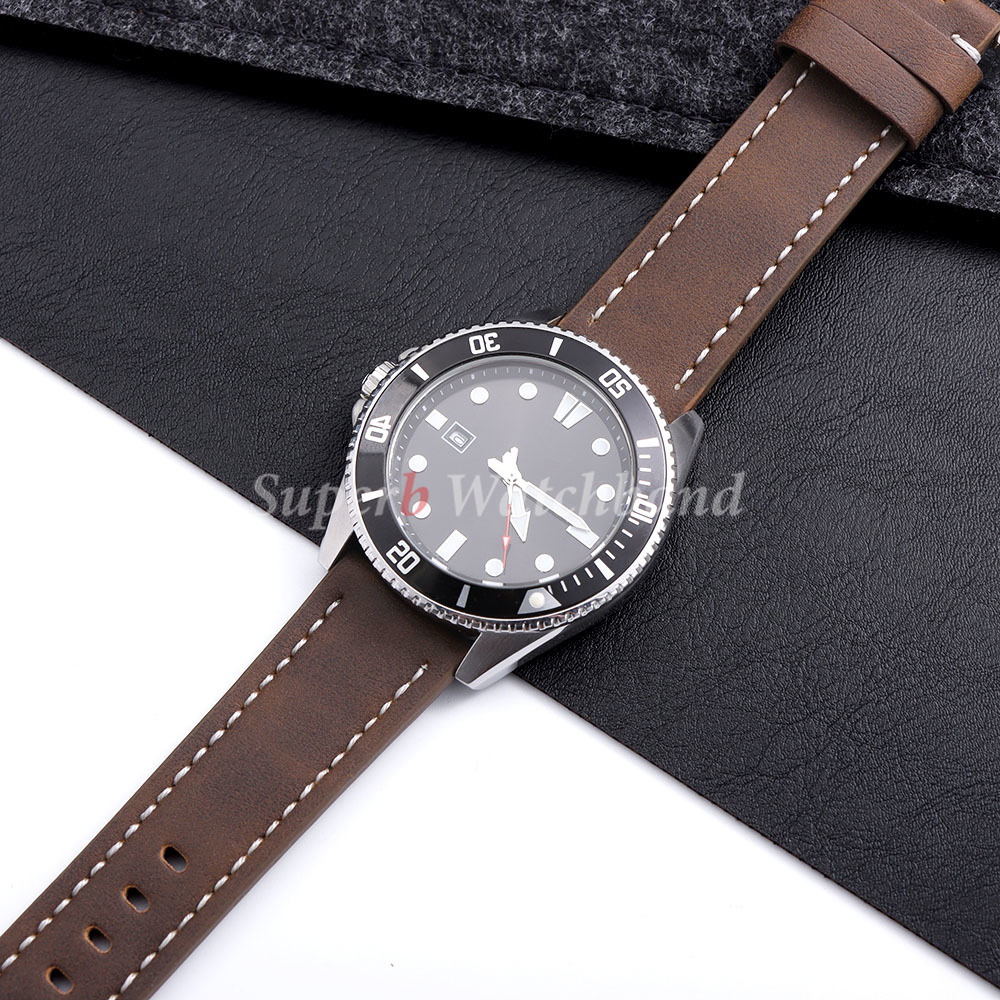 Correa de reloj de cuero PU ma - Omega Watches Smartwatch reseña y precio