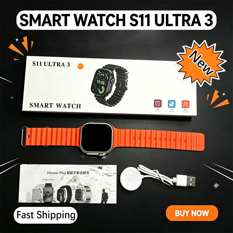 Reloj inteligente S11 Ultra 3  - Watch Smartwatch Android reseña y precio