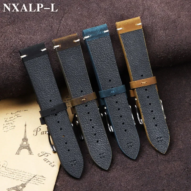 Correa de reloj de cuero encer - Omega Watches Smartwatch reseña y precio