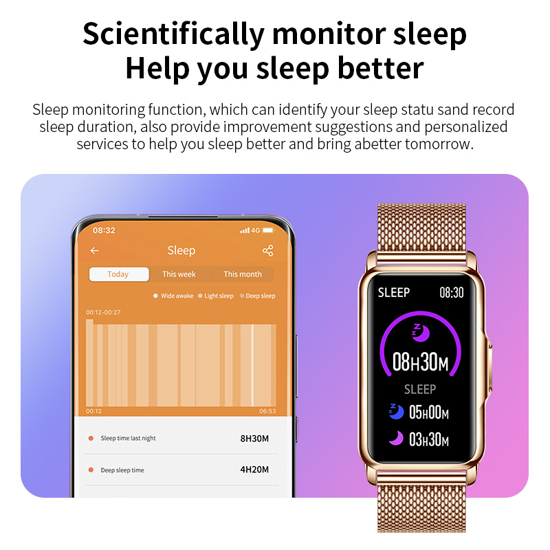 LIGE-reloj inteligente deporti - Smartwatch Watches For Women Branded reseña y precio