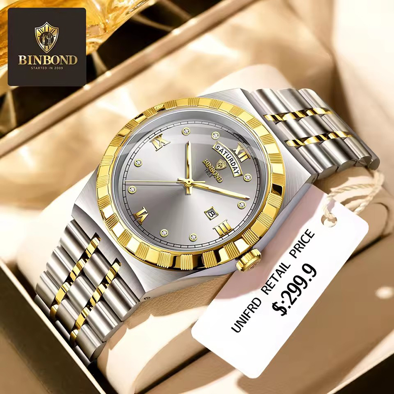 Reloj BINBOND para hombre, ten - Smartwatch Trending Watches For Men reseña y precio