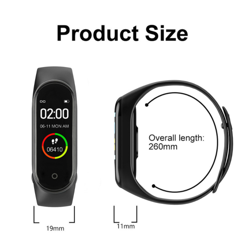 Relojes inteligentes M4, pulse - Smartwatch Watches For Women Branded reseña y precio