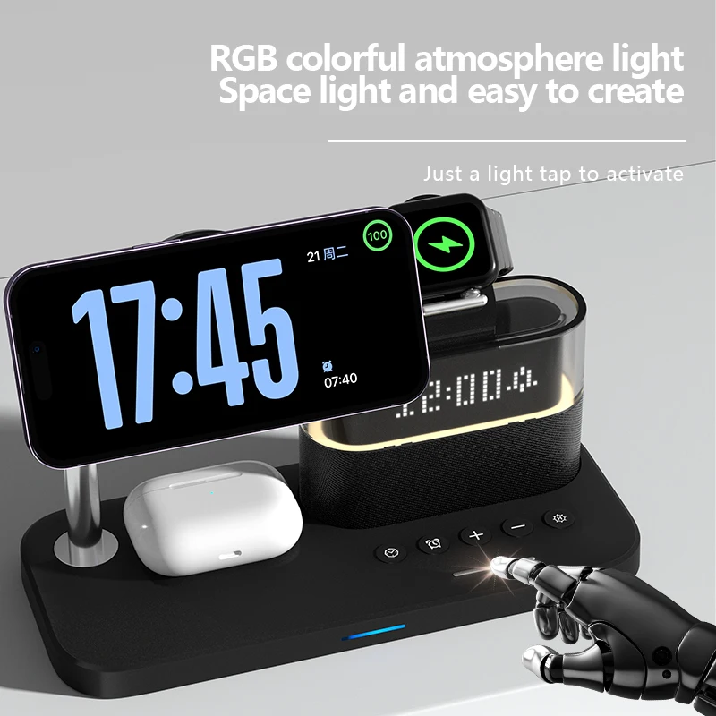 Nuevo Cargador Inalámbrico 5 e - Smartwatch New Watches reseña y precio