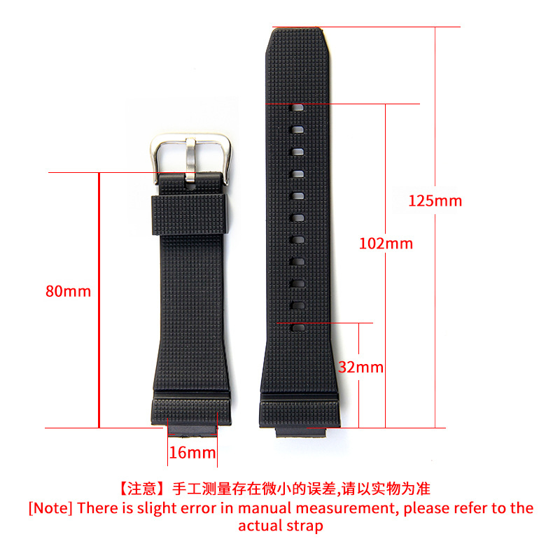 Correa de caucho de roble para - Casio Watch G-Shock Ga-2100 reseña y precio