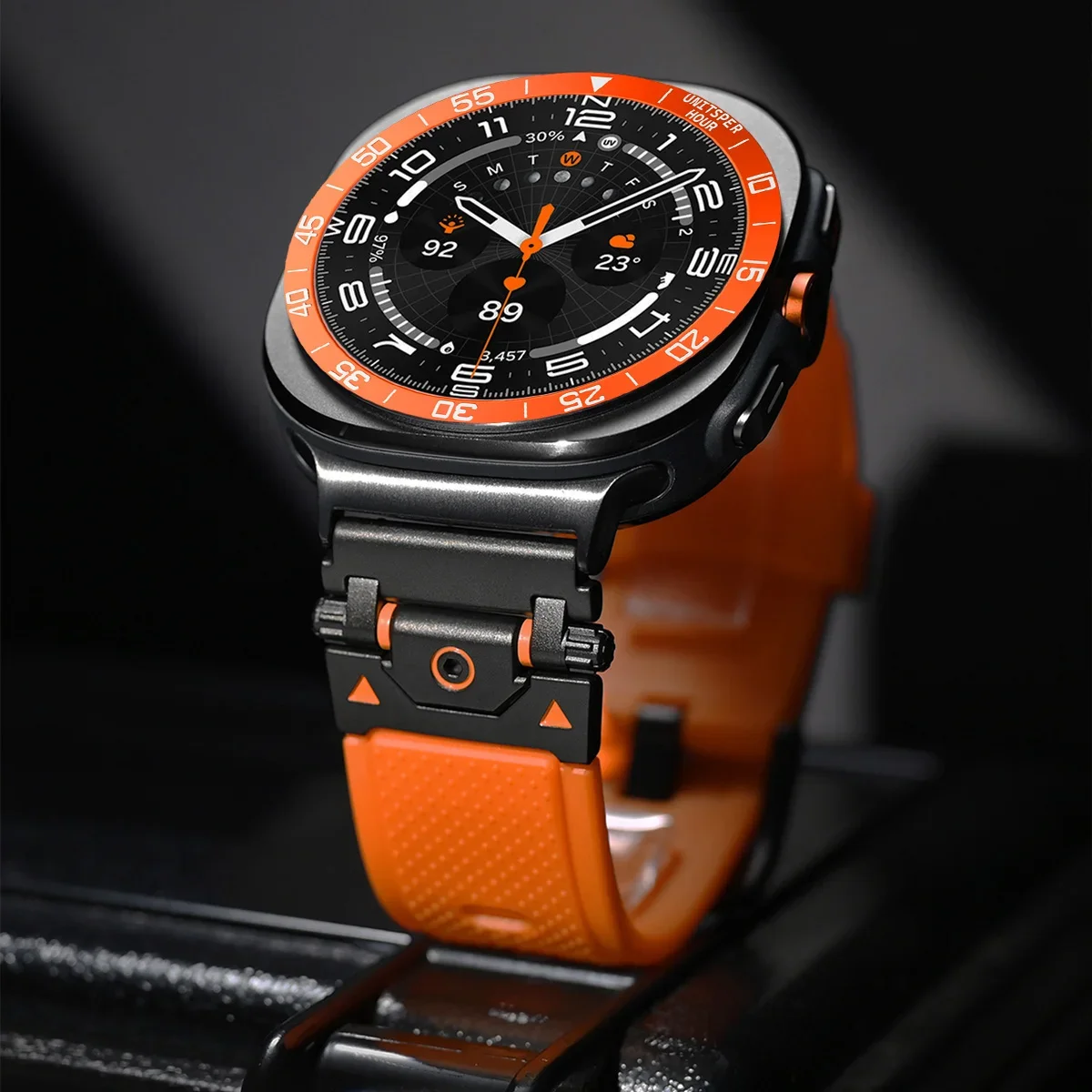 Funda de anillo de bisel de cu - Watch Smartwatch Android reseña y precio