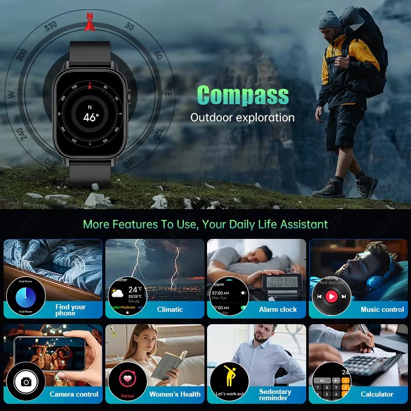 Reloj Inteligente GPS Premium  - Smartwatch Premium Watches For Men reseña y precio