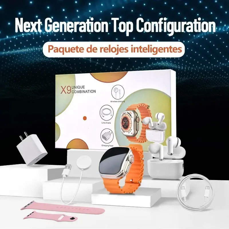 Conjunto Premium de Reloj Inte - Smartwatch Premium Watches For Men reseña y precio