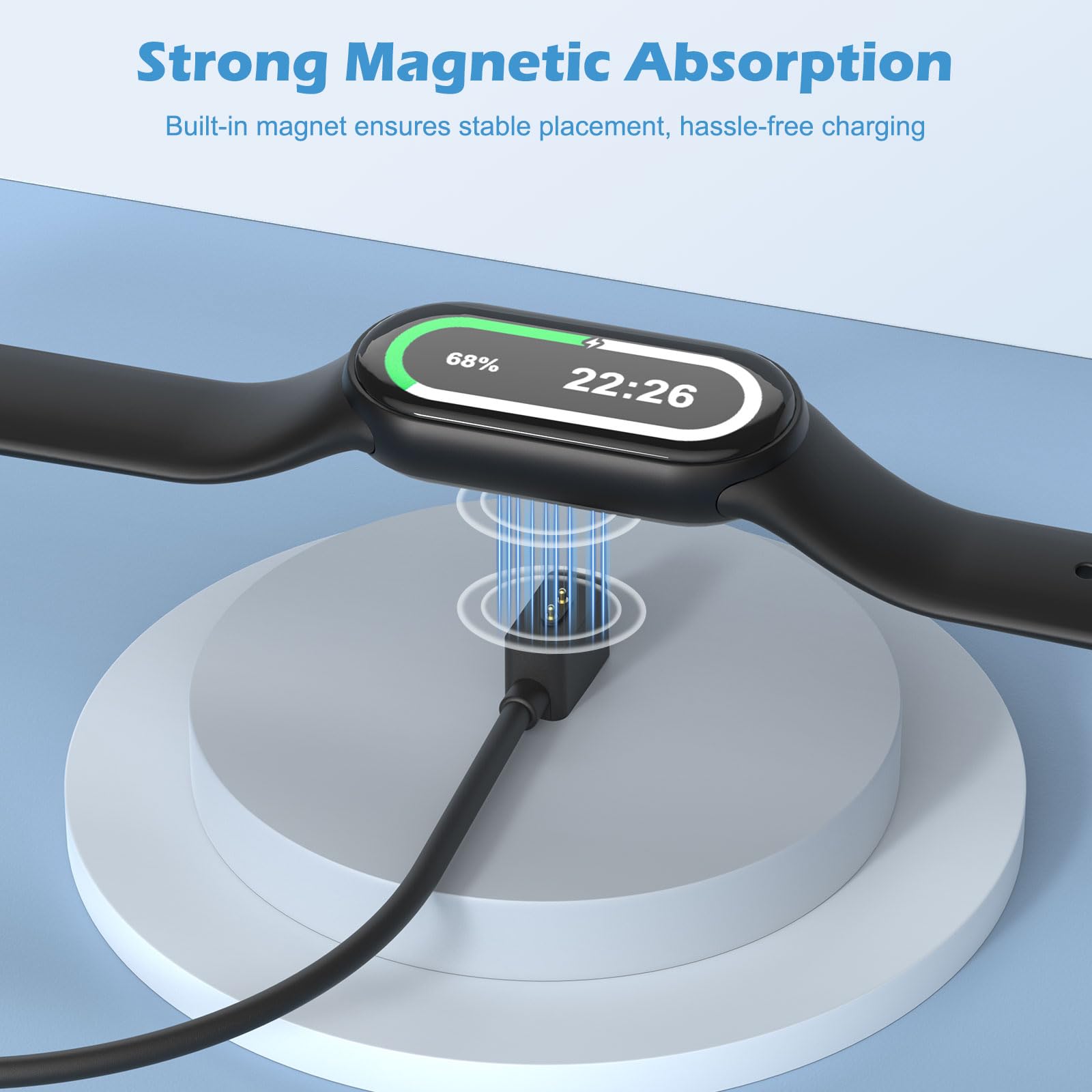 Cargador NFC para Xiaomi Mi Ba - Watch Smartwatch Android reseña y precio