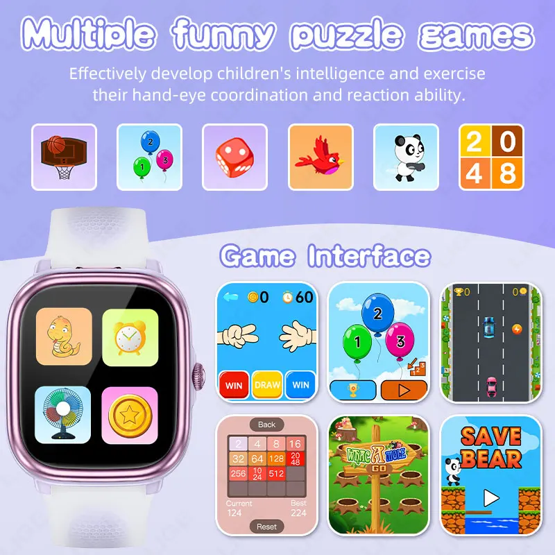 Reloj inteligente LIGE para ni - Smartwatch Watches Birthday Gift For Boys reseña y precio