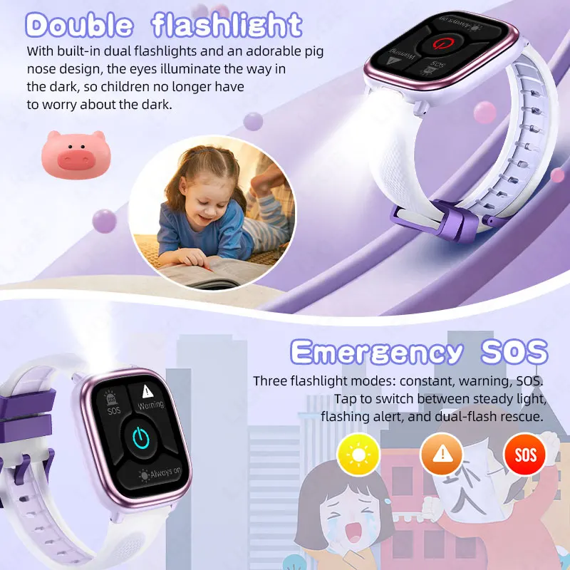 Reloj inteligente LIGE para ni - Smartwatch Watches Birthday Gift For Boys reseña y precio