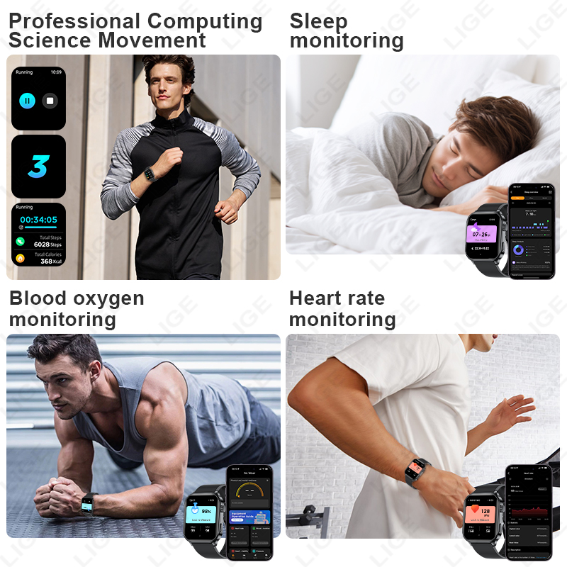 Reloj inteligente LIGE Origina - Smartwatch Watches For Women Branded reseña y precio